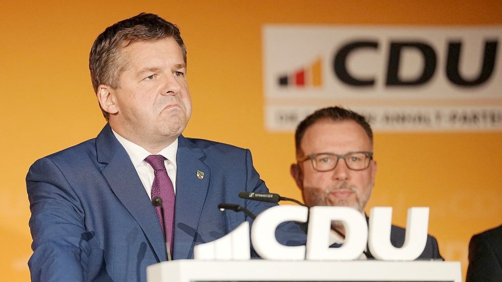 Die CDU hat ihren Stimmenanteil halbiert. Foto: Kay Nietfeld/dpa