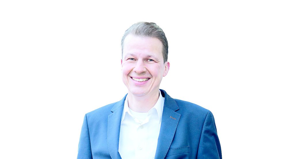 Carsten Holzke will Bürgermeister von Wittmund werden. Foto: privat