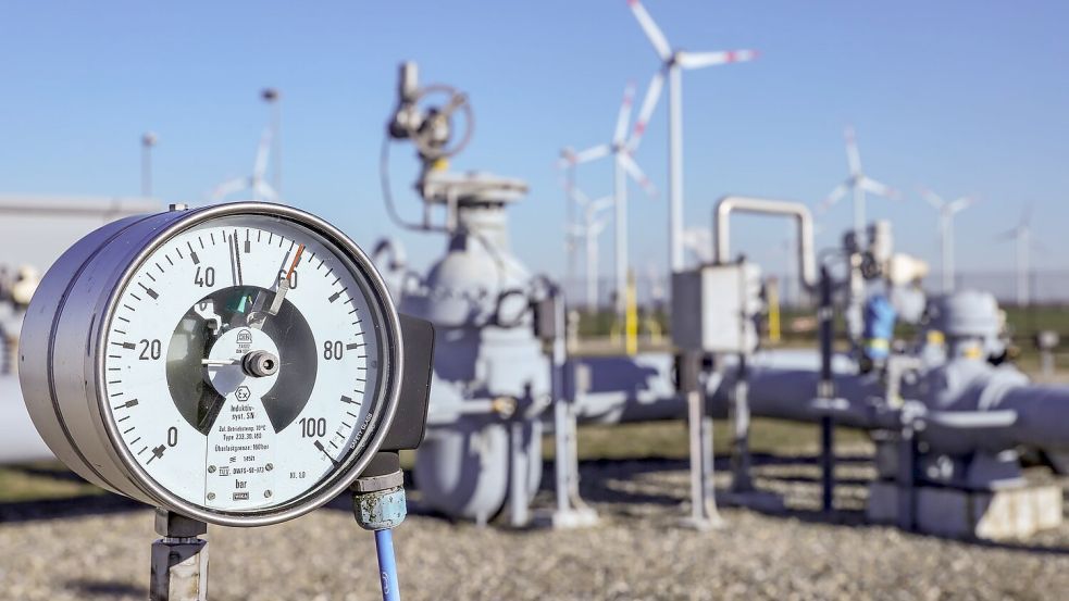 Wie voll werden Deutschlands Gasspeicher? Hier der Blick auf eine Speicheranlage im Jahr 2022. Foto: Jan Woitas