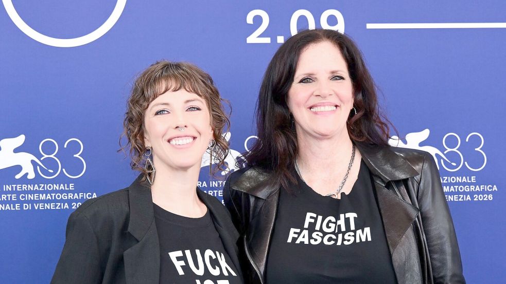 Rachel Lauren Mueller und Laura Poitras haben den Film gemeinsam gedreht. Foto: Alberto Terenghi