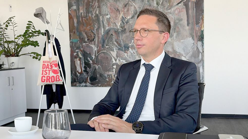 Der niedersächsische Wissenschaftsminister Falko Mohrs (SPD). Foto: Jonas E. Koch