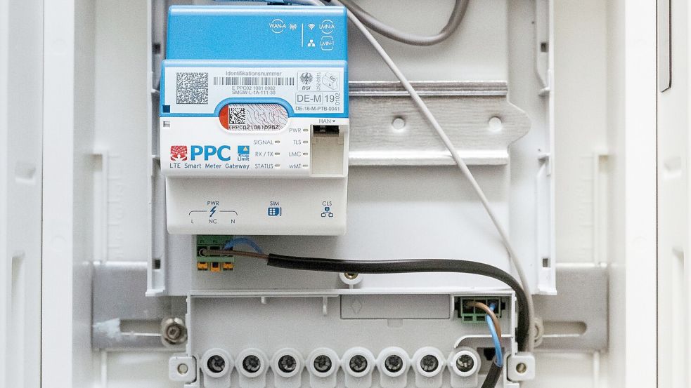 Ein digitaler Stromzähler. Nach Berechnungen von Eon Energie Deutschland und der Forschungsstelle Energiewirtschaft könnten die Bürger viel Geld sparen, wenn sie ihren Stromverbrauch auf günstige Tageszeiten legen. (Symbolbild) Foto: picture alliance/dpa