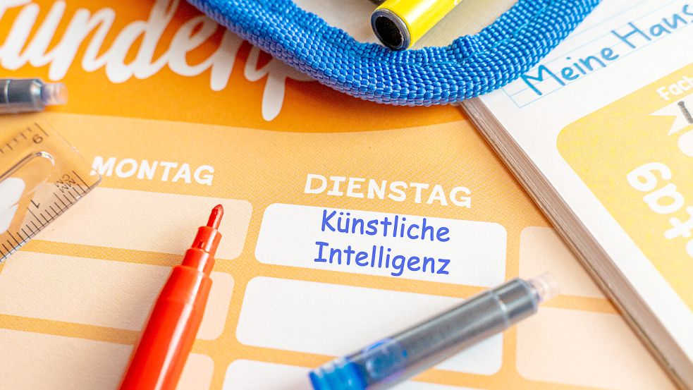 Das „Künstliche Intelligenz“ als Schulfach im Stundenplan steht, ist für das Bundesland Hessen bald Realität. Foto: IMAGO/Michael Bihlmayer