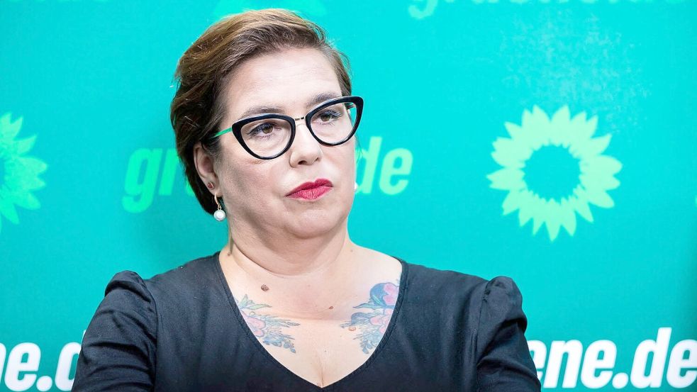 Kein Interesse an Gesprächen mit der AfD: Grünen-Spitzenkandidatin Susan Sziborra-Seidlitz. (Archivbild) Foto: Christoph Soeder/dpa