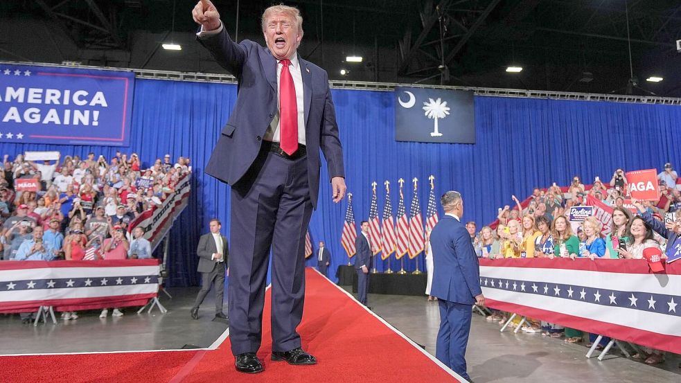 US-Präsident Trump wirft Kanada vor, die USA auszubeuten (Archivbild) Foto: Jacquelyn Martin