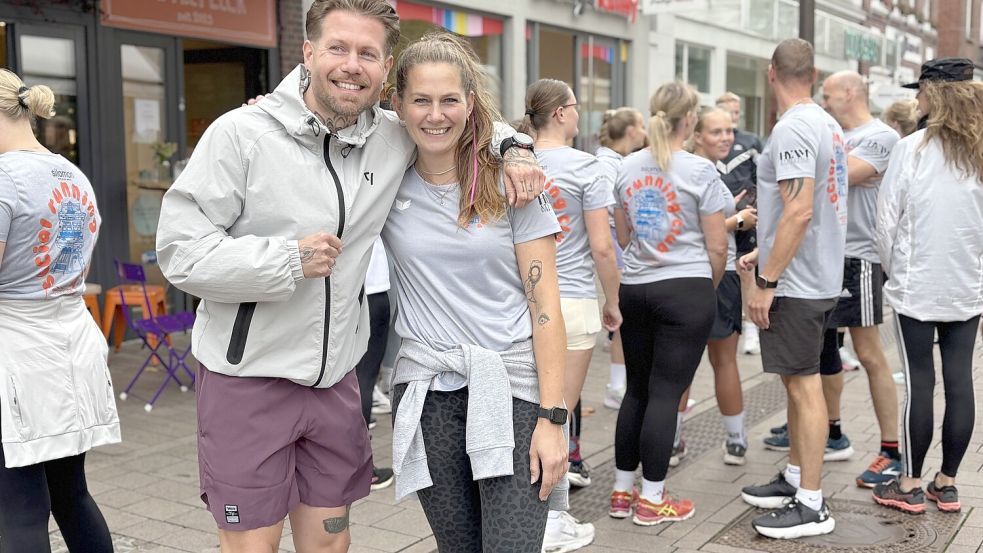 Michel Witting und Anna-Lena Poppen, die das Projekt bei Silomon maßgeblich betreut. Foto: Mieke Matthes