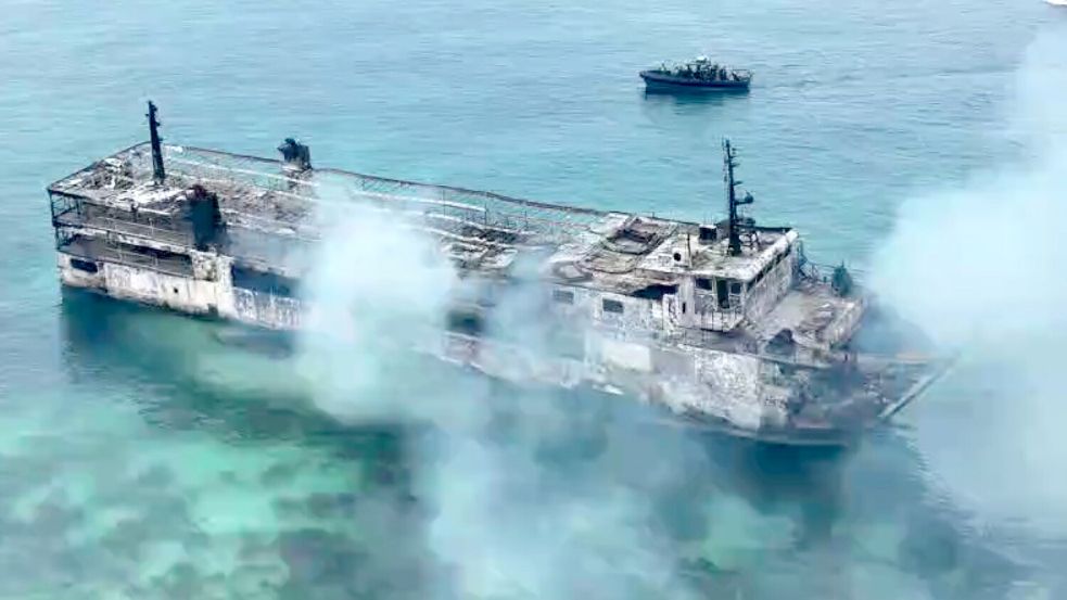 Es sollen mehr als 130 Menschen an Bord der Fähre gewesen sein. Foto: Philippine Coast Guard
