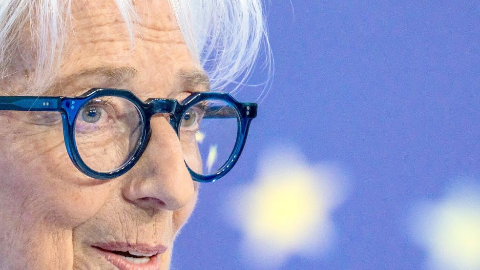 EZB-Präsidentin Christine Lagarde betont immer wieder die Handlungsfähigkeit der Zentralbank. (Archivbild) Foto: Andreas Arnold