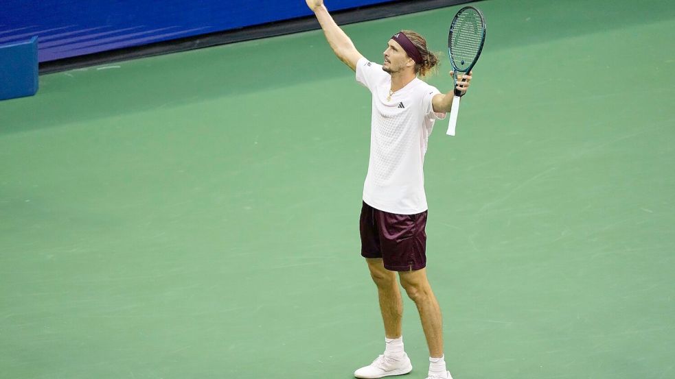 Alexander Zverev freut sich auf die Atmosphäre im Finale. Foto: Seth Wenig