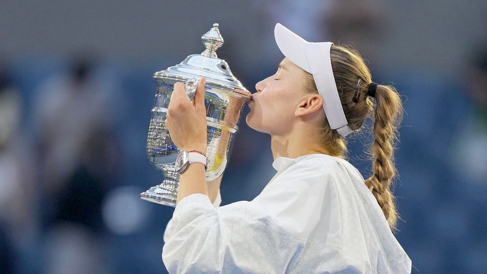 Jelena Rybakina ist neue US-Open-Siegerin. Foto: Kirsty Wigglesworth
