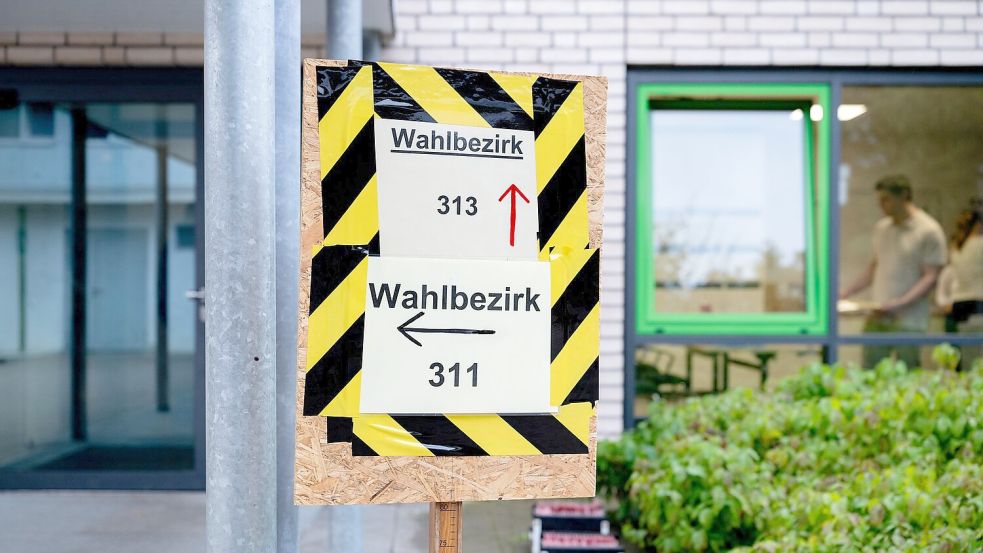 Die CDU ist bei den Kommunalwahlen in Niedersachsen auf Kreisebene nach vorläufigem Ergebnis stärkste Kraft. Foto: Hauke-Christian Dittrich