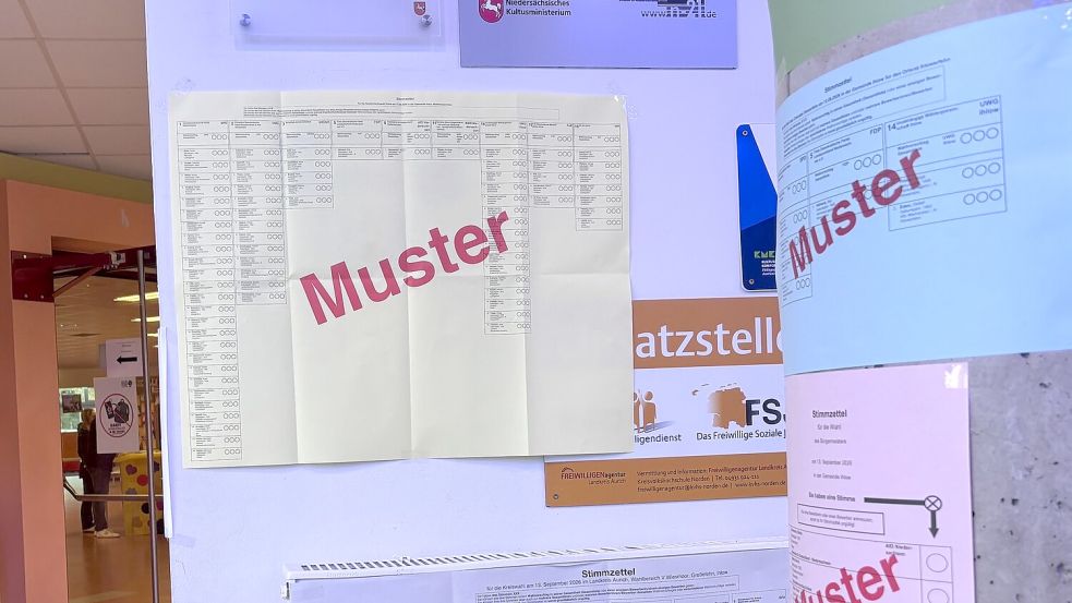 Ziemlich viele Kandidaten standen auf dem gelben Zettel für die Ihlower Gemeinderatswahl. Foto: Christin Wetzel