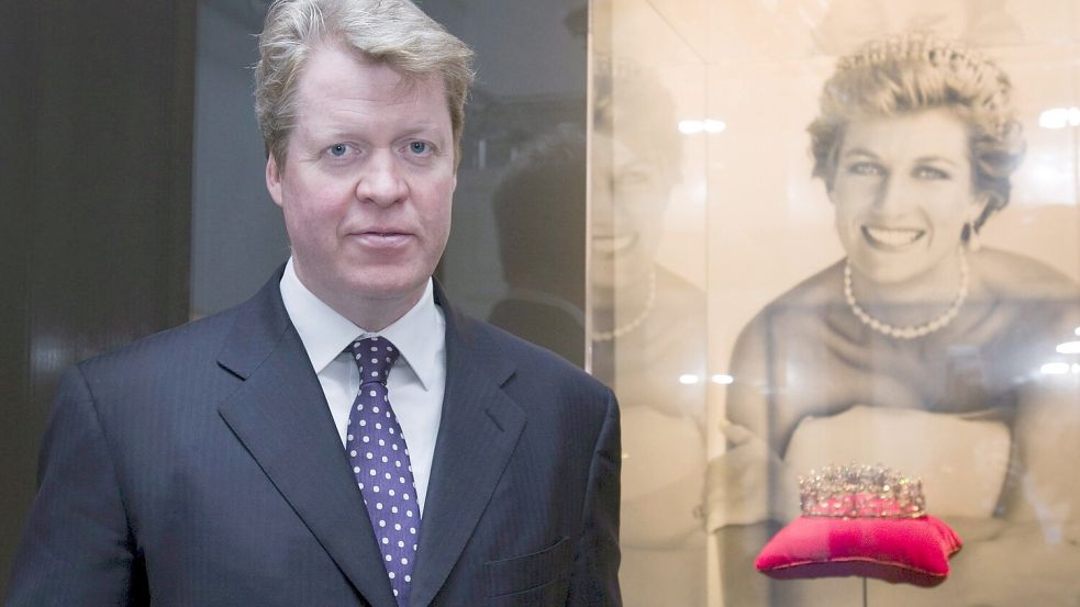 Will noch vor dem Jahrestag seine Version der Geschichte erzählen: Earl Charles Spencer, jüngerer Bruder der 1997 tödlich verunglückten Diana. Foto: dpa/Balazs Mohai