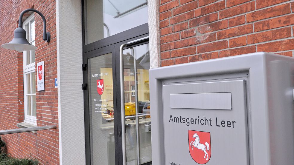 Der Fall wurde vor dem Amtsgericht in Leer verhandelt. Foto: Klaus Ortgies/Archiv