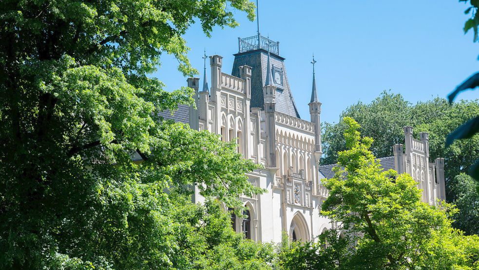 Im Park der Evenburg ist es im März 2025 zu dem Vorfall gekommen. Symbolfoto: Klaus Ortgies/Archiv