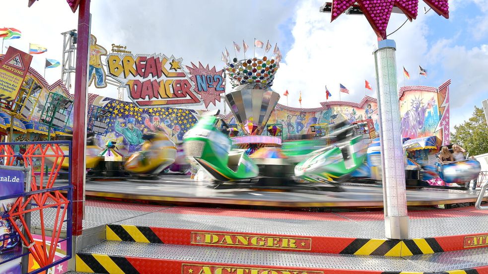 Das Emder Schützenfest ist sonst ein großer Spaß, insbesondere für Kinder und Jugendliche. Jetzt gibt es nur wenige Angebote. Foto: Heinz Wagenaar/Archiv