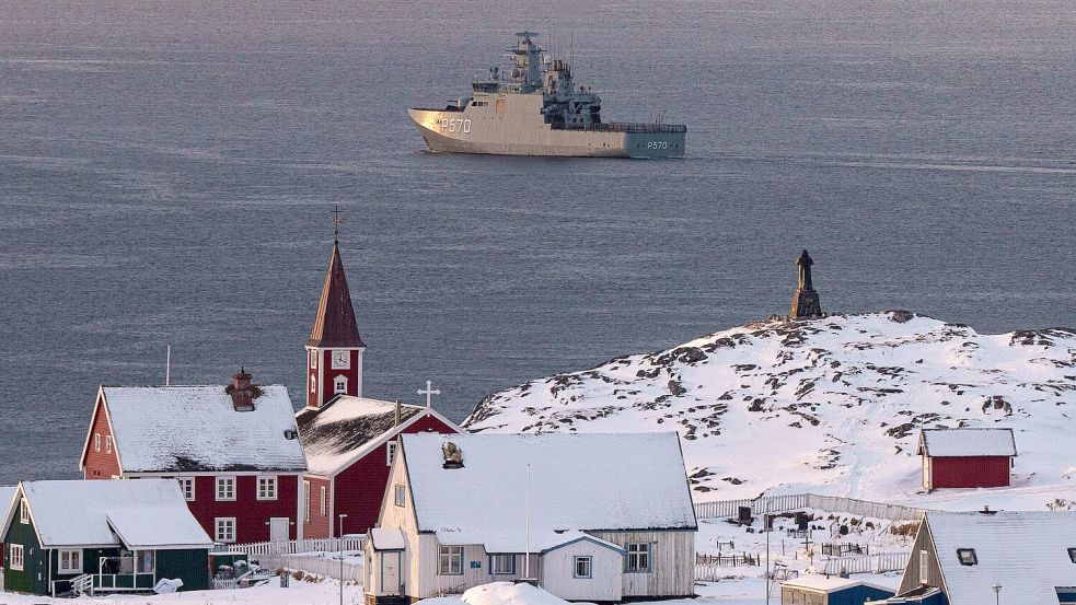 Der Streit um Grönland sorgte für erhebliche Spannungen in der Nato. (Archivbild) Foto: Evgeniy Maloletka/AP/dpa