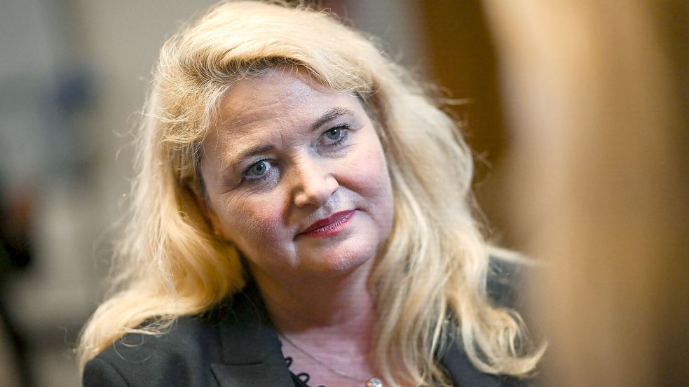 Kristin Brinker sieht sich in der Oppositionsrolle.  Foto: Britta Pedersen/dpa