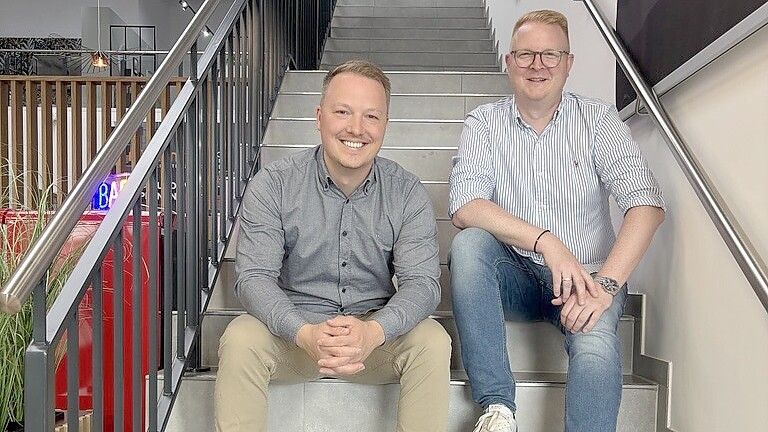 Die Geschäftsführer Sascha Jacobs und Frank Fleßner blicken stolz auf die vergangenen fünf Jahre zurück. Foto: privat