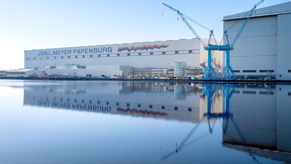 Derzeit halten Bund und Land 80 Prozent an der Meyer Werft in Papenburg. Doch das könnte sich offenbar bald ändern. Foto: Meyer Werft