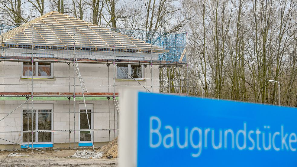 Wer in Norden ein städtisches Baugrundstück erwerben will, muss vor allem viele Punkte haben. Foto: DPA/Patrick Pleul