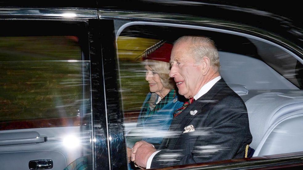Glaubt man seinem früheren Schwager, wartete König Charles III. schon seit langer Zeit ungeduldig auf den Thron. (Archivbild) Foto: Aaron Chown/PA Wire/dpa
