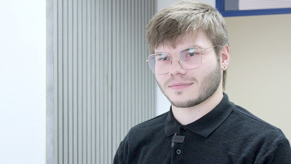 Julian Röben, Pressesprecher der Polizeiinspektion Leer/Emden, spricht über Drogenkriminalität unter Jugendlichen in Emden und Leer. Foto: Stephanie Fäustel