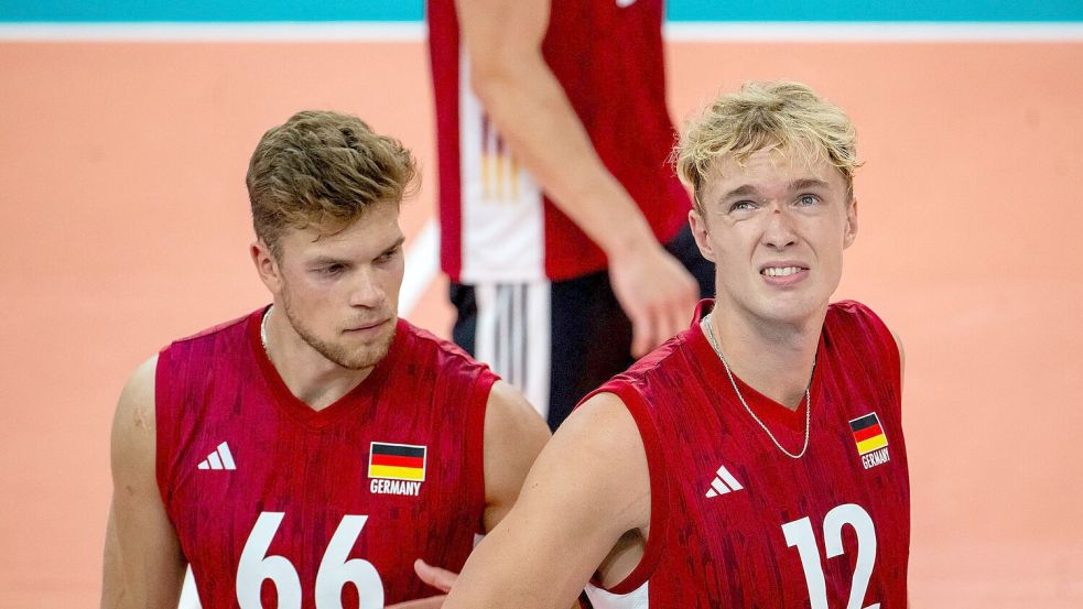 Die deutschen Volleyballer unterlagen dem großen Favoriten. (Archivbild) Foto: Julius Frick/dpa