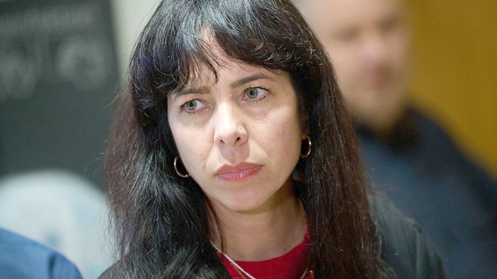 Wird Elif Eralp ins Rote Rathaus ziehen? Für die Linke gibt es noch einige Hürden.  Foto: Sebastian Gollnow/dpa