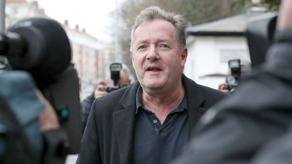 Der britische Journalist Piers Morgan will Charles Spencer wegen eines faktischen Fehlers in dessen neuem Buch verklagen. (Archivbild) Foto: Jonathan Brady/PA Wire/dpa