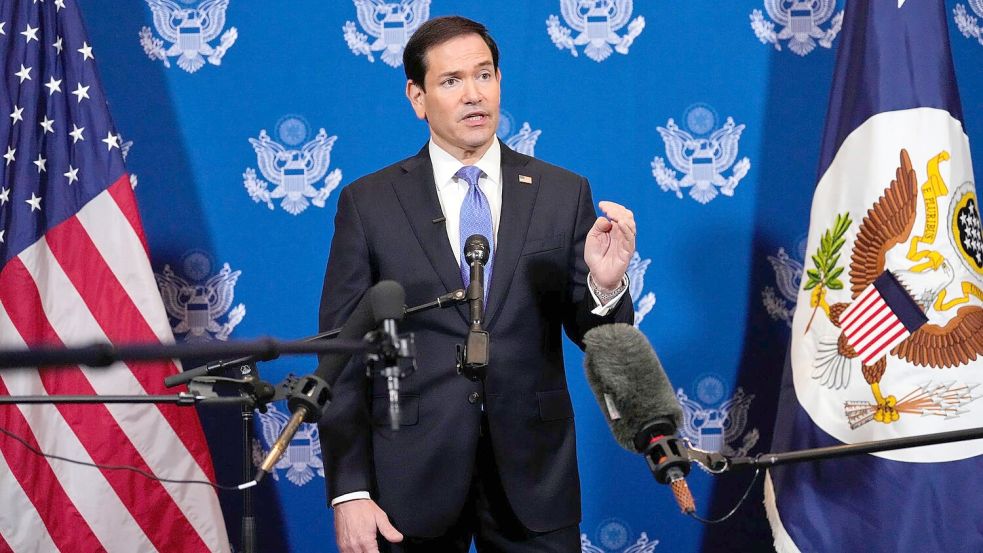 Die USA haben den russischen Präsidenten Wladimir Putin zum G20-Gipfel im Dezember in Miami eingeladen - sagt US-Außenminister Marco Rubio.  Foto: Yuki Iwamura/AP/dpa