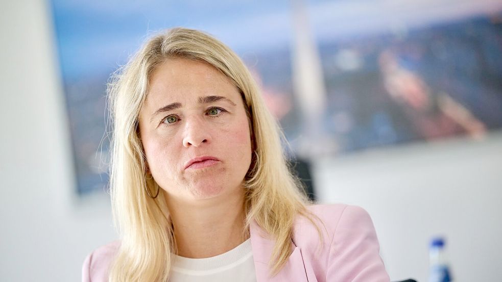 VdK-Präsidentin Verena Bentele im Interview: Die Vorschläge zur Rentenreform will sie nicht komplett „in die Tonne treten“.  Foto: Sebastian Gollnow/dpa