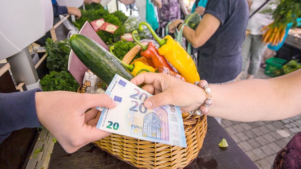 Die Verbraucherpreise erhöhen sich. (Symbolbild) Foto: Christoph Schmidt/dpa