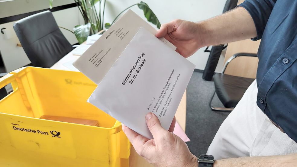Bei der Stichwahl kann mit einem Wahlschein auch an Urnen gewählt werden. Foto: Karin Böhmer