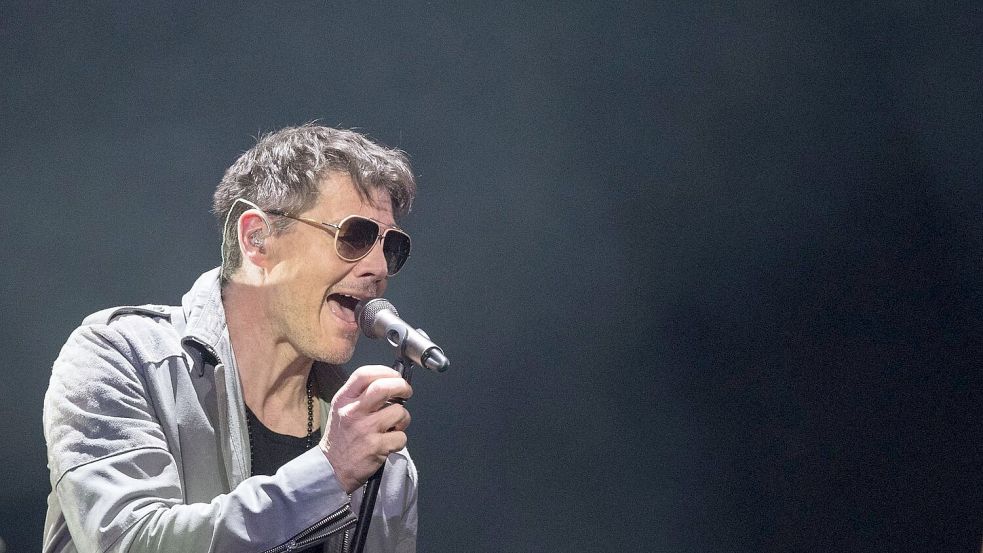 Da konnte er noch auf der Bühne singen: Harket bei einem Konzert in Stuttgart 2018. (Archivbild) Foto: Marijan Murat/dpa