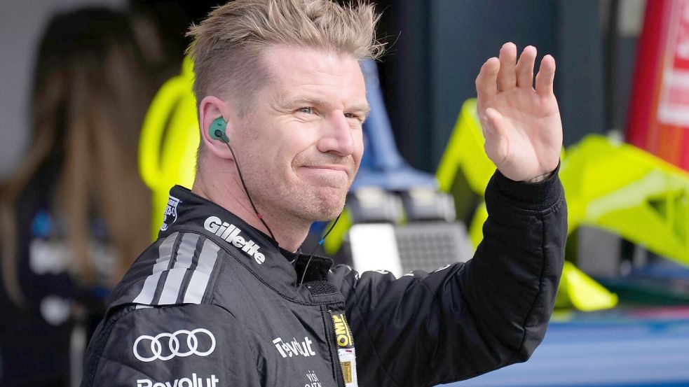 Nico Hülkenberg wird auch im zweiten Audi-Jahr fürs deutsche Team fahren. (Archivbild) Foto: Darko Bandic/AP POOL/AP/dpa