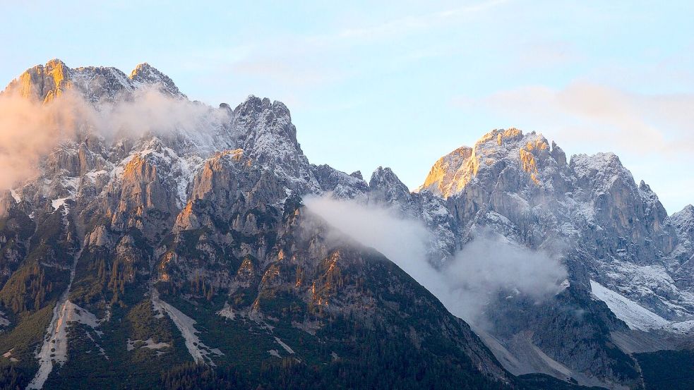 Die Frau machte im Kaisergebirge Urlaub. (Archivbild) Foto: picture alliance / dpa