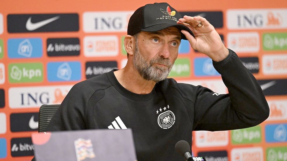 Jürgen Klopp war die Leistung gegen die Niederlande wichtiger als das Ergebnis.  Foto: Federico Gambarini/dpa