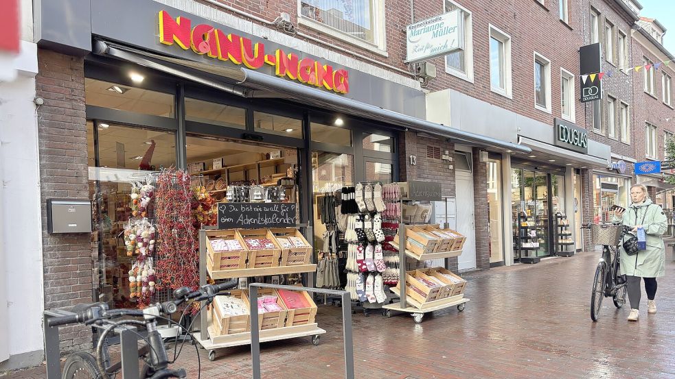 Die Nanu-Nana-Filiale in der Emder Fußgängerzone soll schließen. Foto: Stephanie Schuurman