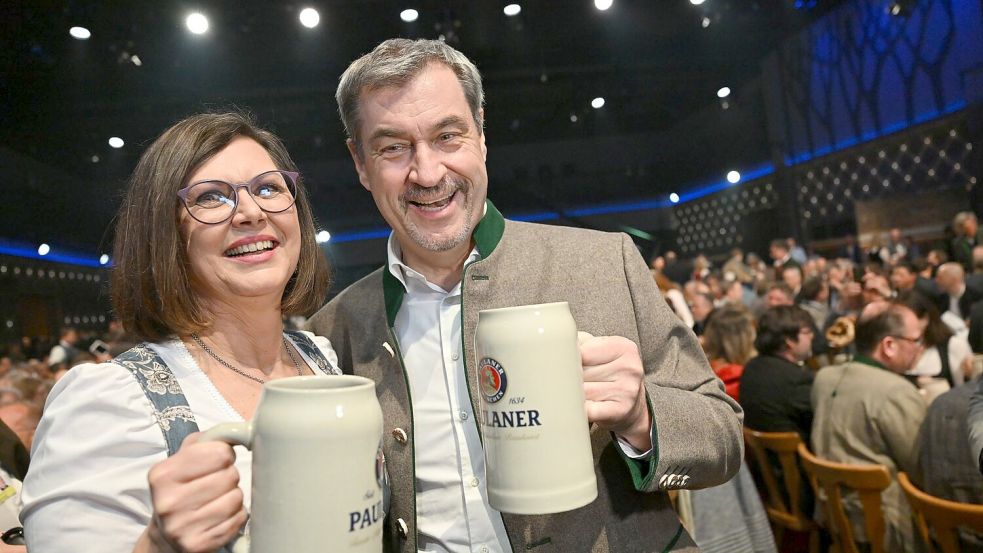 CSU-Chef Söder hat Aigner schon im April ins Gespräch gebracht. Foto: Peter Kneffel/dpa