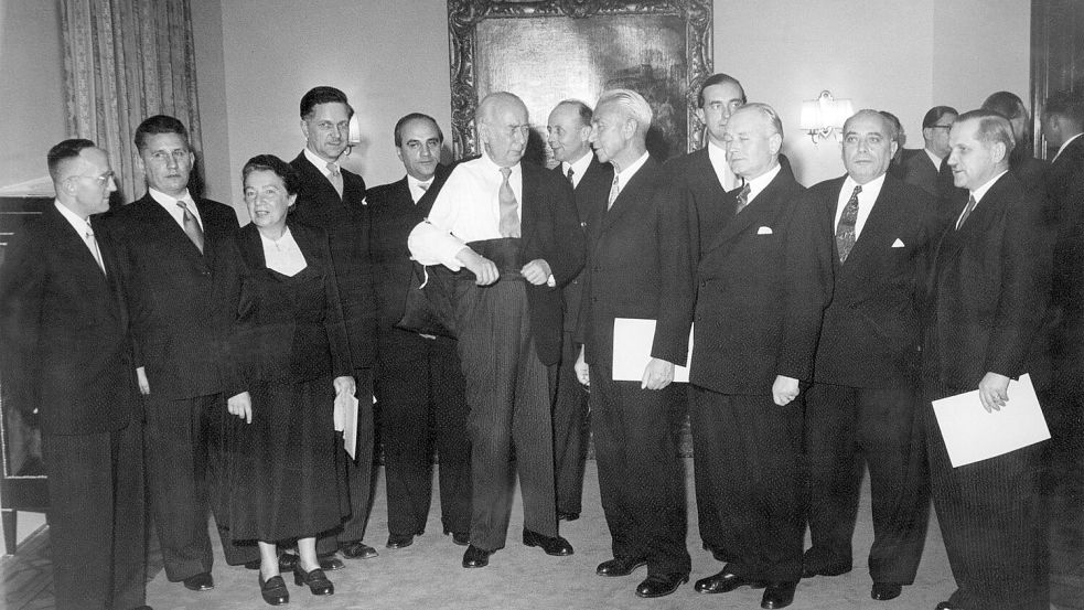 Am 28. September 1951 wurde das Gericht feierlich eröffnet. (Archivbild) Foto: Dpa/dpa