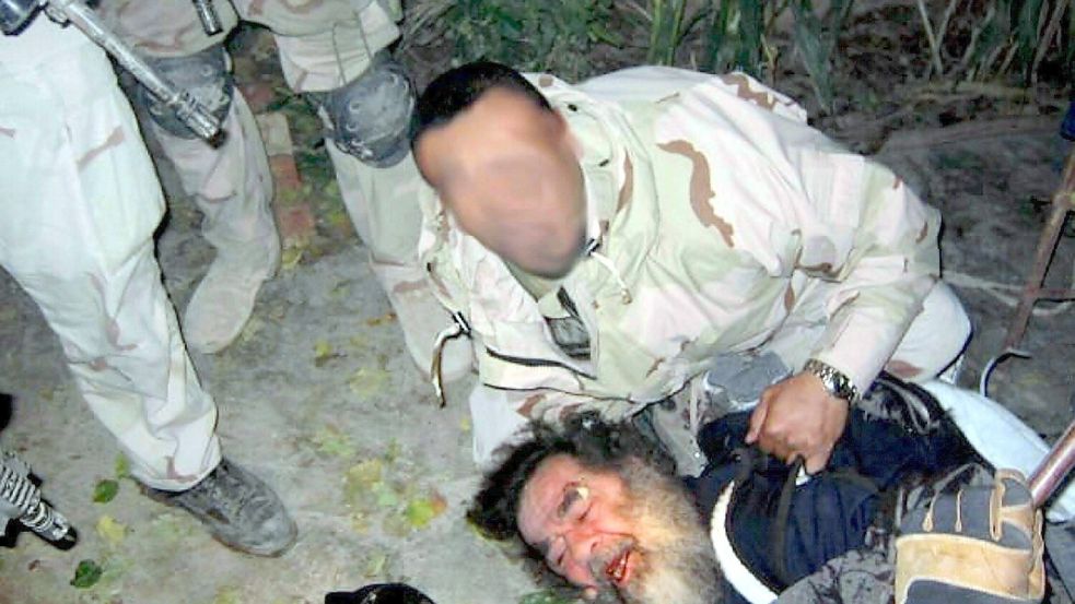 Die Invasion führte schließlich zur Festnahme Saddam Husseins. (Archivbild) Foto: picture alliance / dpa