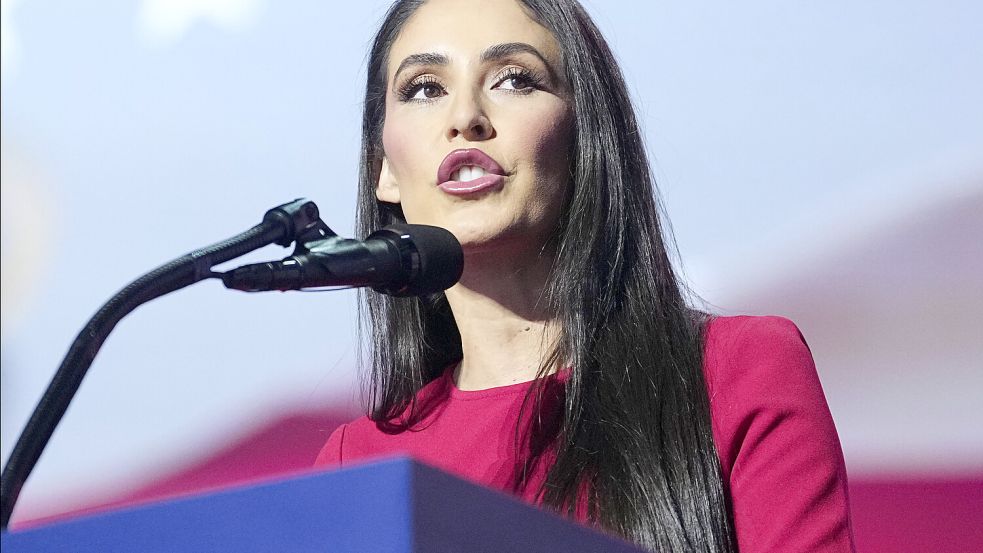 „Der Staat darf Täter bestrafen, nicht aber Gedanken oder Meinungen“, sagt US-Kongressabgeorndete Anna Paulina Luna. Foto: IMAGO/Bonnie Cash
