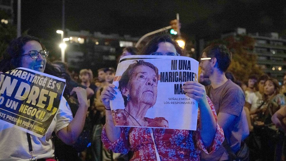 Für die 87-Jährige gab es eine gute Nachricht. Foto: Matteo Secci/ZUMA Press Wire/dpa