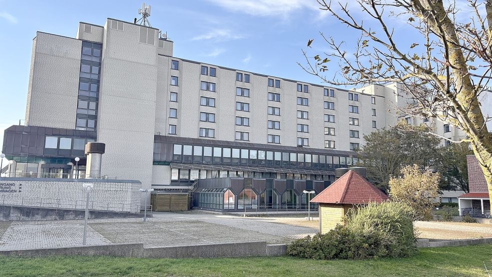 Ende März 2024 wurde der Betrieb der Nordseeklinik eingestellt. Foto: Florian Ferber