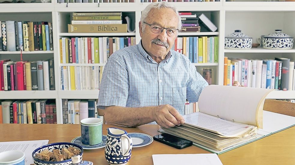 „Für uns bedeutet pro-palästinensisch nicht anti-israelisch“: Nazih Musharbash, Präsident der Deutsch-Palästinensischen Gesellschaft. Foto: Christoph Beyer