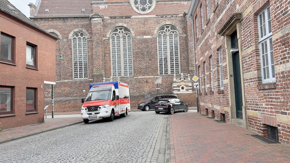 So herum dürfen bald wohl nur noch Krankenwagen fahren: Hier startet bald ein Verkehrsversuch. Foto: Stephanie Schuurman/Archiv