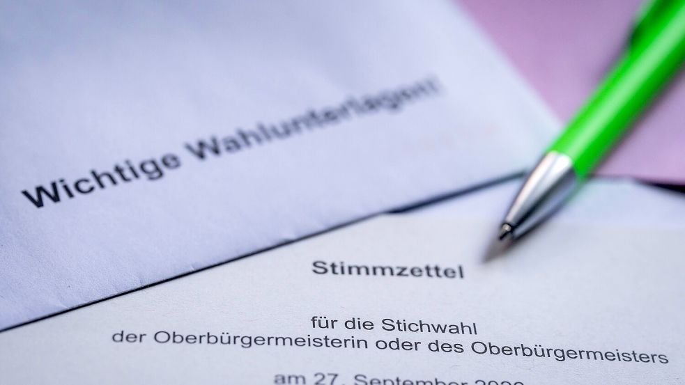 Wer bei der Oberbürgermeister-Stichwahl in Osnabrück per Briefwahl abstimmen wollte, könnte Pech gehabt haben. Nicht überall sind die Briefwahlunterlagen rechtzeitig angekommen. Foto: IMAGO/Swaantje Hehmann