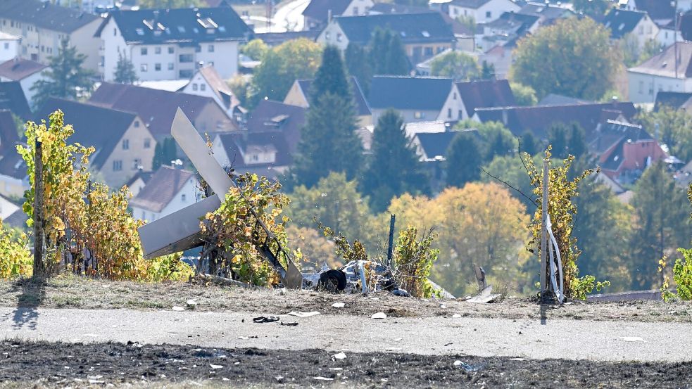 Noch ist vieles unklar nach dem Absturz eines Kleinflugzeuges. Foto: Marius Bulling/onw-images/dpa