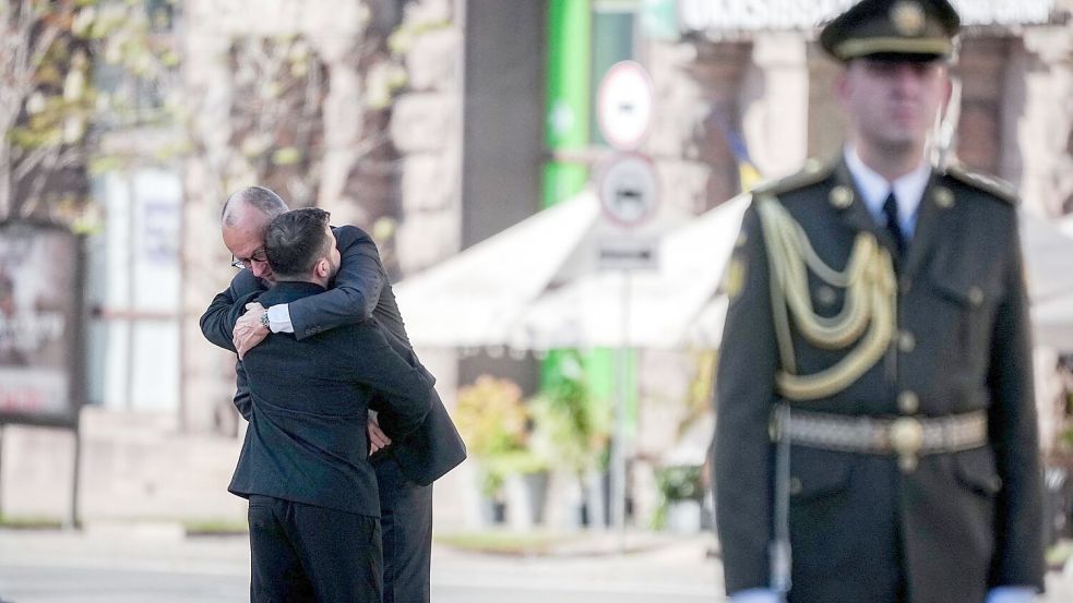 Deutschland ist mittlerweile größter Unterstützer der Ukraine in ihrem seit mehr als viereinhalb Jahren dauernden Abwehrkampf gegen den russischen Angriffskrieg.  Foto: Kay Nietfeld/dpa
